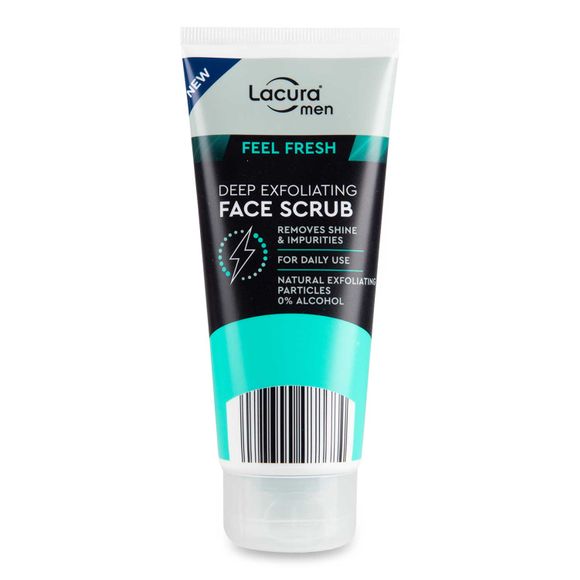 Lacura Men Deep Exfoliating Face Scrub 100ml